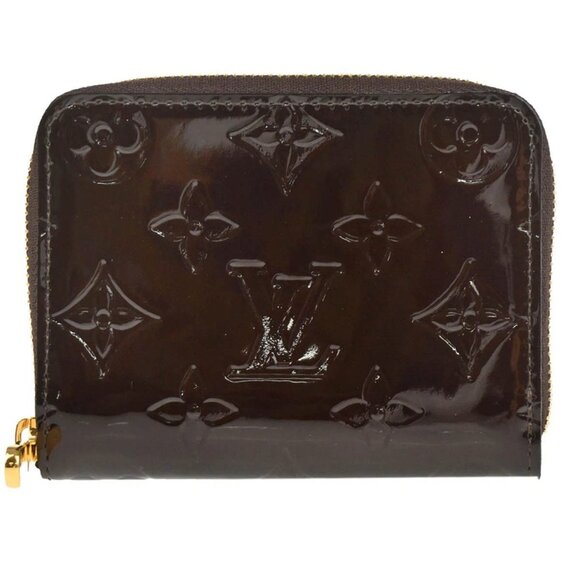 Louis Vuitton Purple Vernis Zippy Coin Purse Wallet M93607 SN3139 195304 - Picture 1 of 12